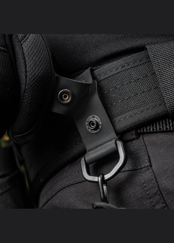 Крепление с D-кольцом на тактический ремень (2 шт) Black M-TAC (358498560)