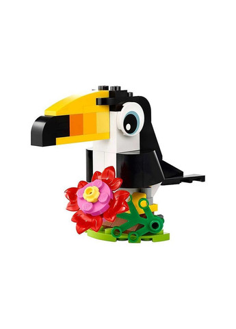 Конструктор Creator 3 в 1 Тропічний тукан, 59 деталей () Lego 30688 (368969948)