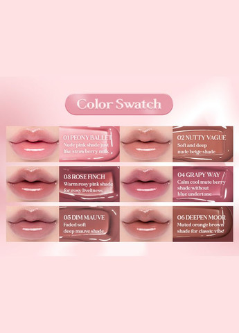 Блиск для губ у виноградному відтінку Glasting Color Gloss No.04 Grapy Way, 4 мл Rom&nd (299896429)