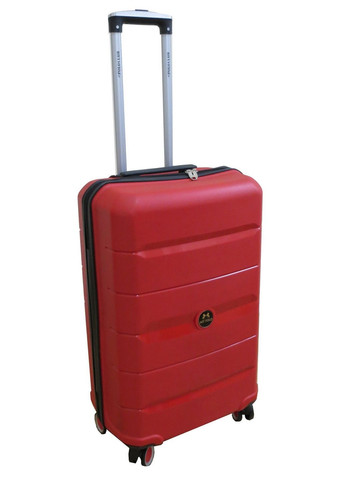 Середня валіза з поліпропілену на колесах 60L MY Polo (288135782)