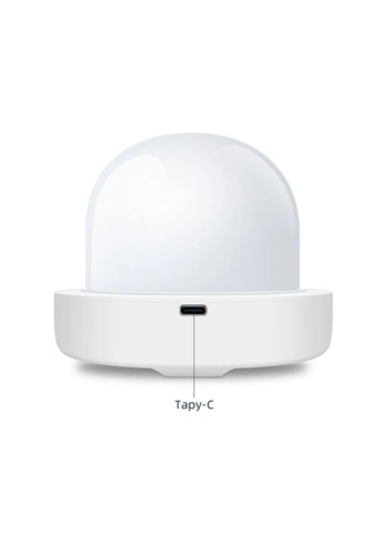 Генератор белого шума-ночник T4-A с аккумулятором, 16 звуков и 8 цветов VHG (360771866)