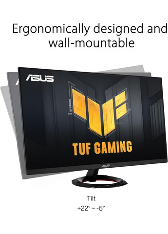 Монітор 23.8" TUF Gaming VG249Q3R 2xHDMI 90LM0AE1-B01E70 Asus (360794551)