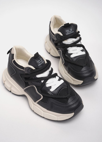 Кроссовки женские AB07-1 черные 342969 Power чёрные демисезоны (284116826)