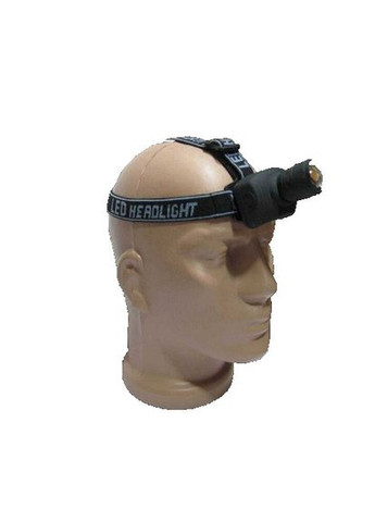 Тактичний налобний ліхтар із зумом BIGEM BM-005 дальністю 100м на батарейках, три режими роботи Watton (338855002)