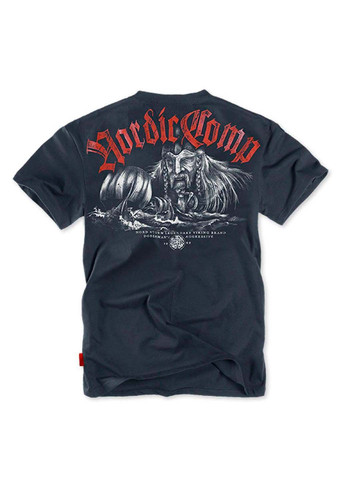 Темно-синяя футболка Dobermans Aggressive