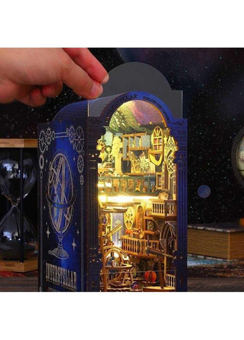 3D конструктор Румбокс со световыми эффектами "Межзвездные исследования" конструктор Room Box кукольный домик своими руками BB (360867018)