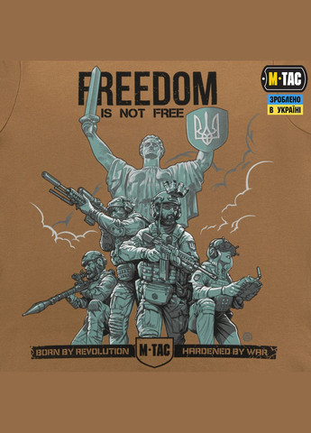 Футболка Freedom Coyote Brown (2XL) M-TAC (303414021)