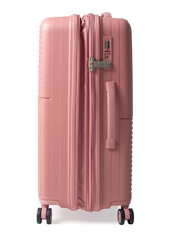 Чемодан большой L полипропилен пудра 76х52х31(+5)см/125л/4.6кг/ Snowball (324802093)