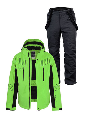 Чоловічий лижний костюм 21681-6931 салатовий Freever (278634180)