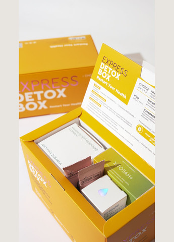 Програма для швидкого детоксу та відновлення організму ЕXPRESS DETOX BOX CHOICE (325489503)