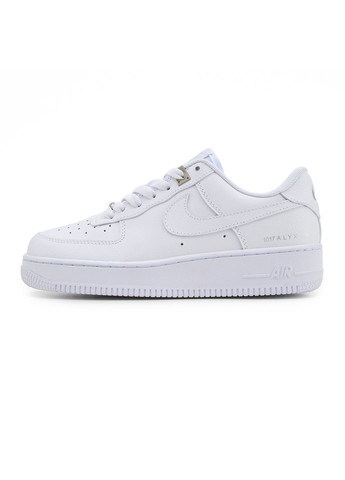 Белые демисезонные кроссовки мужские nike air force 1017 alyx 9sm white найк аир форс 1 премиум No Brand
