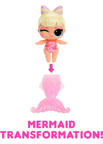 Игровой набор Lol Surprise Mermaids! Baby Sisters lil Lil's with Color Change Tails mermaids лол малютки русалочка L.O.L. Surprise! (323480766)