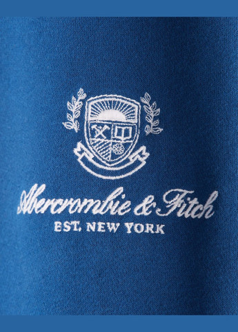 Синие демисезонные брюки Abercrombie & Fitch