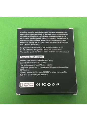 Флешка, Флешнакопитель 3 в 1, Lightning, microUSB, USB Flash Drive 256 GB для iPhone, Android, Windows No Brand (351372511)