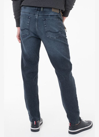 Темно-синие демисезонные свободные джинсы Toronto fleXXXactive® Denim in tapered fit Camel Active