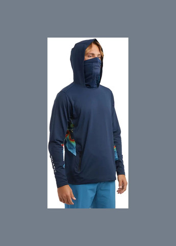 Темно-синяя реглан pelagic exo tech sonar navy No Brand