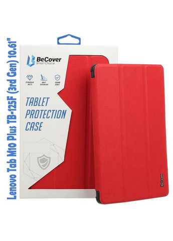 Чохол-книжка Smart для Lenovo Tab M10 Plus TB-125F (3rd Gen)/K10 Pro TB-226 10.61" Red (708306) BeCover (341486794)