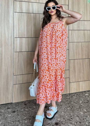 Сарафан-міді з широкою оборкою Allthings (366469850)