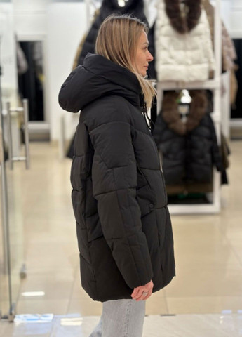 Чорний зимній Пуховик Towmy