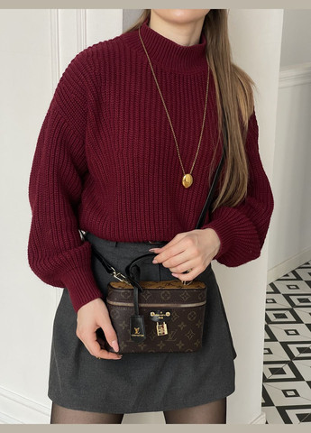 Сумка Classic Lambskin LUX коричневий через плече Louis Vuitton Крос-боді (325459412)