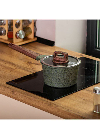 Сотейник с антипригарным покрытием объемом 1,6 л и толстым дном Ø 16 см HP-4-444GR MGC (370969298)