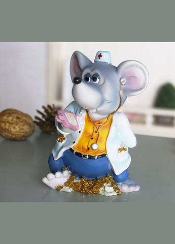 Скарбничка мишка лікар 10*15*9 см (026 A 030C) Гранд Презент (282743491)