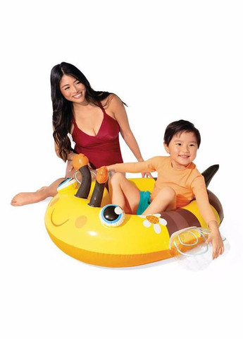 Дитяче коло-плотик "Бджола" 59380G, розмір 100 х 97 см Intex (330827017)