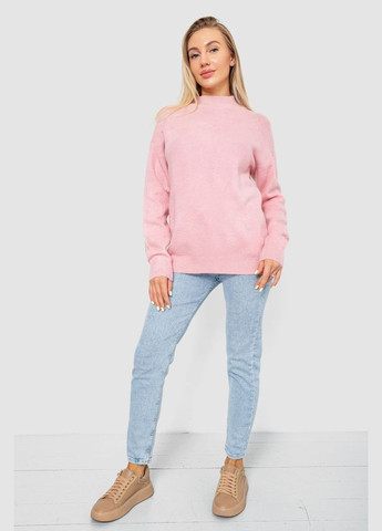 Розовый зимний свитер женский шерстяной,, 244r0390 Ager