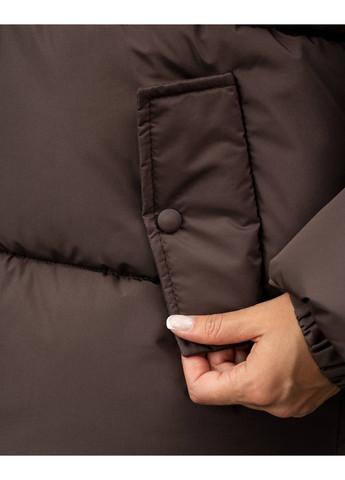 Коричневая женский пуховик ‼️ No Brand