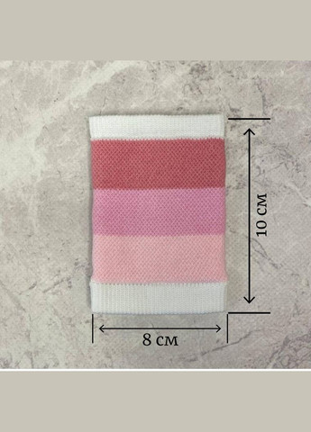 Пов'язка (напульсник) для фіксації сенсора (рожева в смужку) No Brand (326843358)