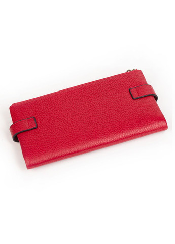 Жіночий гаманець на дві блискавки 211712-5 шкіряний червоний Eminsa (261481711)