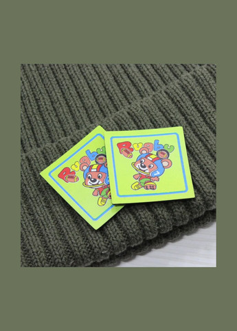 Нашивка світловідбивна "Rugby" зеленого кольору (7412) No Brand (335811360)