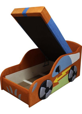 Ліжечко диван машинка з ящиком Автівочка ТМ No Brand (322500422)