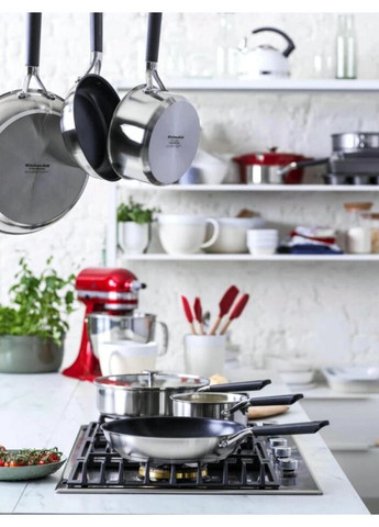 Сотейник со стеклянной крышкой CSS CC005704-001 26 см 3.6 л серебристый KitchenAid (335583502)