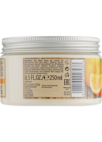Масло для тіла "Апельсин" Vegan Friendly Body Butter Orange 250ml (403805-30999) Bielenda (368628164)