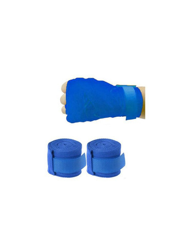 Боксерські бинти Hard BOX-HT1BL 3м сині No Brand (365248349)
