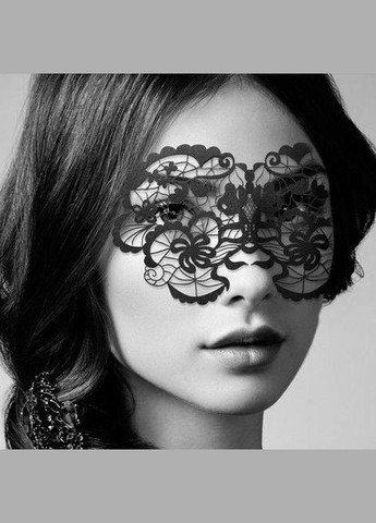 Виниловая маска Anna от Bijoux Indiscrets, черная No Brand (303891221)