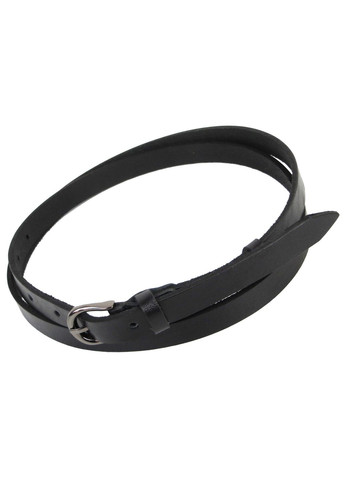 Жночий шкіряний ремінь чорний Skipper (361665332)