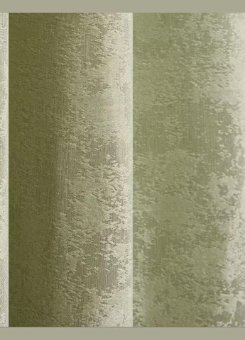 Набір штори для спальні жаккард Зелений 200x270 см (Е101102B-4) No Brand (306633663)