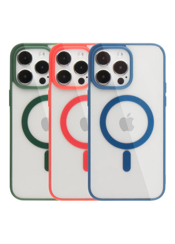 Чохол NEW TPU with Magsafe для iPhone 14 Pro Forest Green Color Apple iPhone 14 Pro 2022 (335874390)