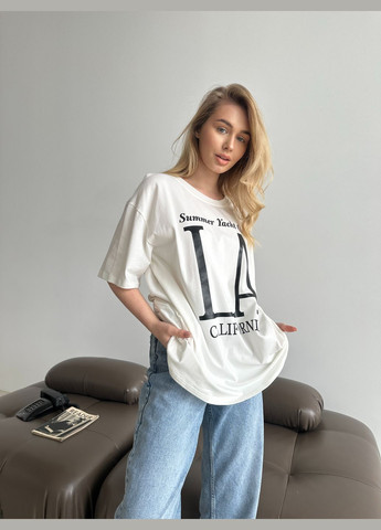 Оверсайз футболка LA No Brand - (289351252)