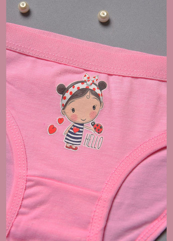 Трусики детские для девочки розового цвета Let's Shop (284117096)