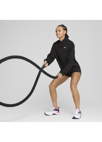 Черная демисезонная куртка strong woven jacket women Puma