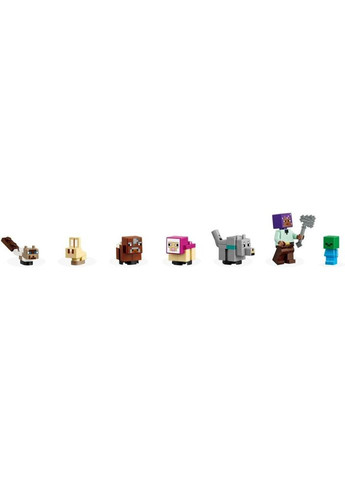 Конструктор Minecraft Приют для животных (21253) Lego (281425506)