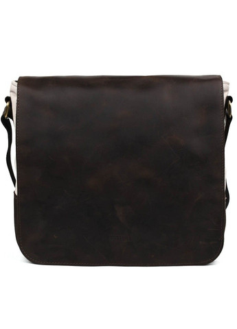 Мужская сумка через плечо из кожи и ткани RCJ-6601-3md TARWA (302370602)