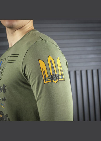 Футболка UA довгий рукав Side Light Olive M-TAC (315147883)