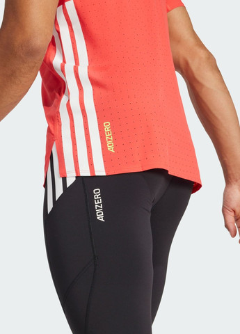 Черные демисезонные тайтсы для бега adizero running long adidas