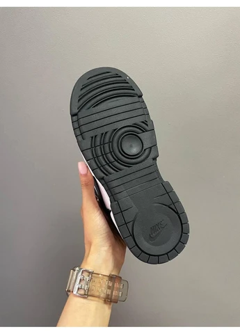 Белые демисезонные кроссовки мужские nike dunk disrupt black white найк данк белые No Brand