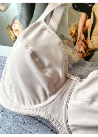 Пудровый бюстгальтер без поролона пудровый ORIETTA AVEC