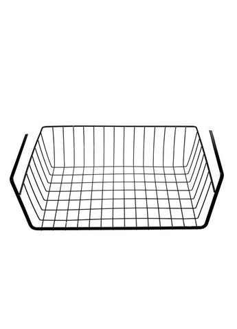 Додаткова підвісна полиця-кошик у шафу, для кухні, кімнати (чорна) China (366890779)